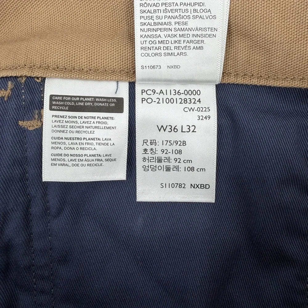 Levis 565 Loose Fit Mens 36x32 Utility Workwear Skater Carpenter Pants